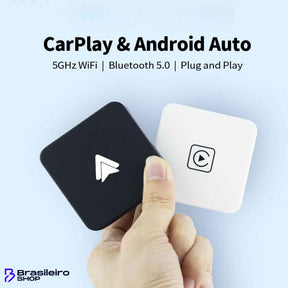 Adaptador Bluetooth para Android Auto/Apple CarPlay - MultimidiaWireless™