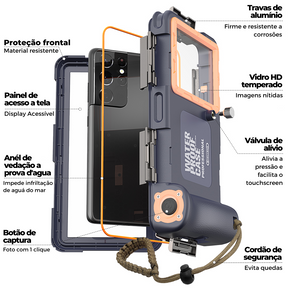 Case de Mergulho para celular - DivingCase® 15m Profundidade