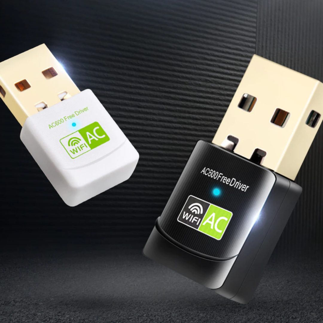 Adaptador USB Wi-Fi 5.0 Turbo - Maior Velocidade