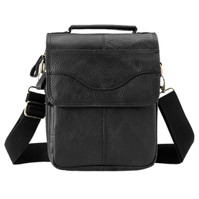 Bolsa de Couro Masculina de Ombro