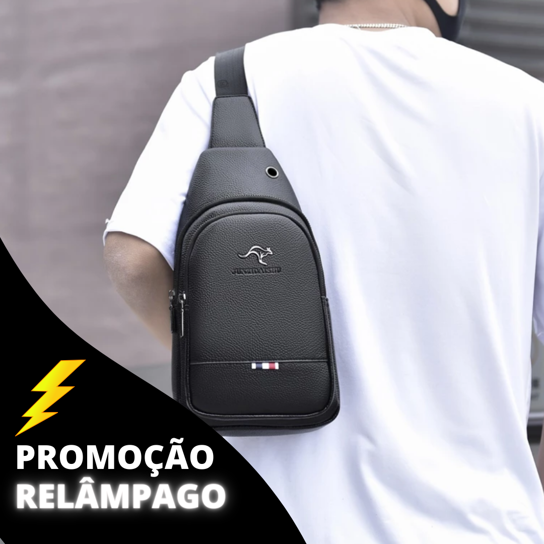 Bolsa Transversal Masculina Crossbody